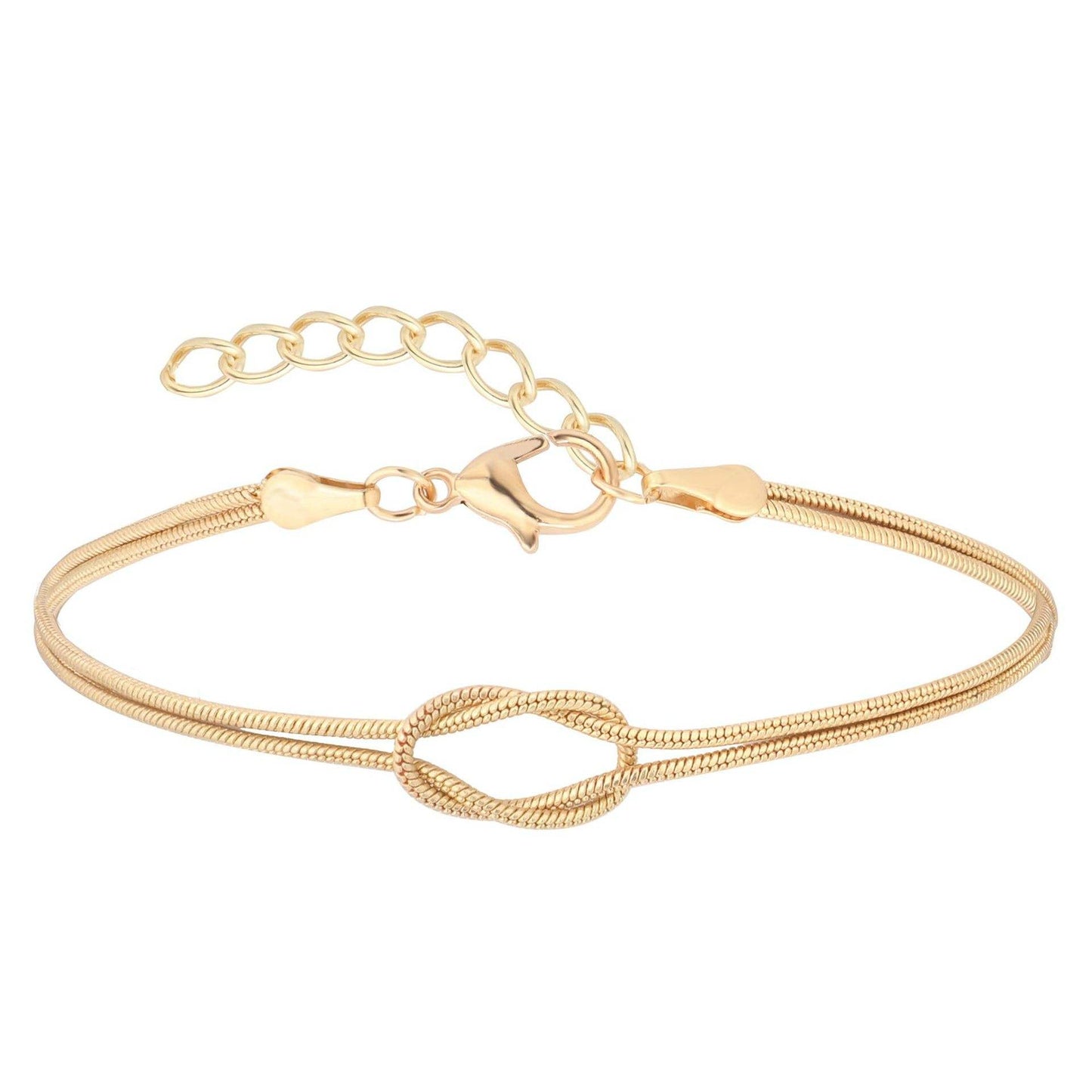 Bond of Love Bracelets ( Set of 2) – 18K Gold Anti-Tarnish