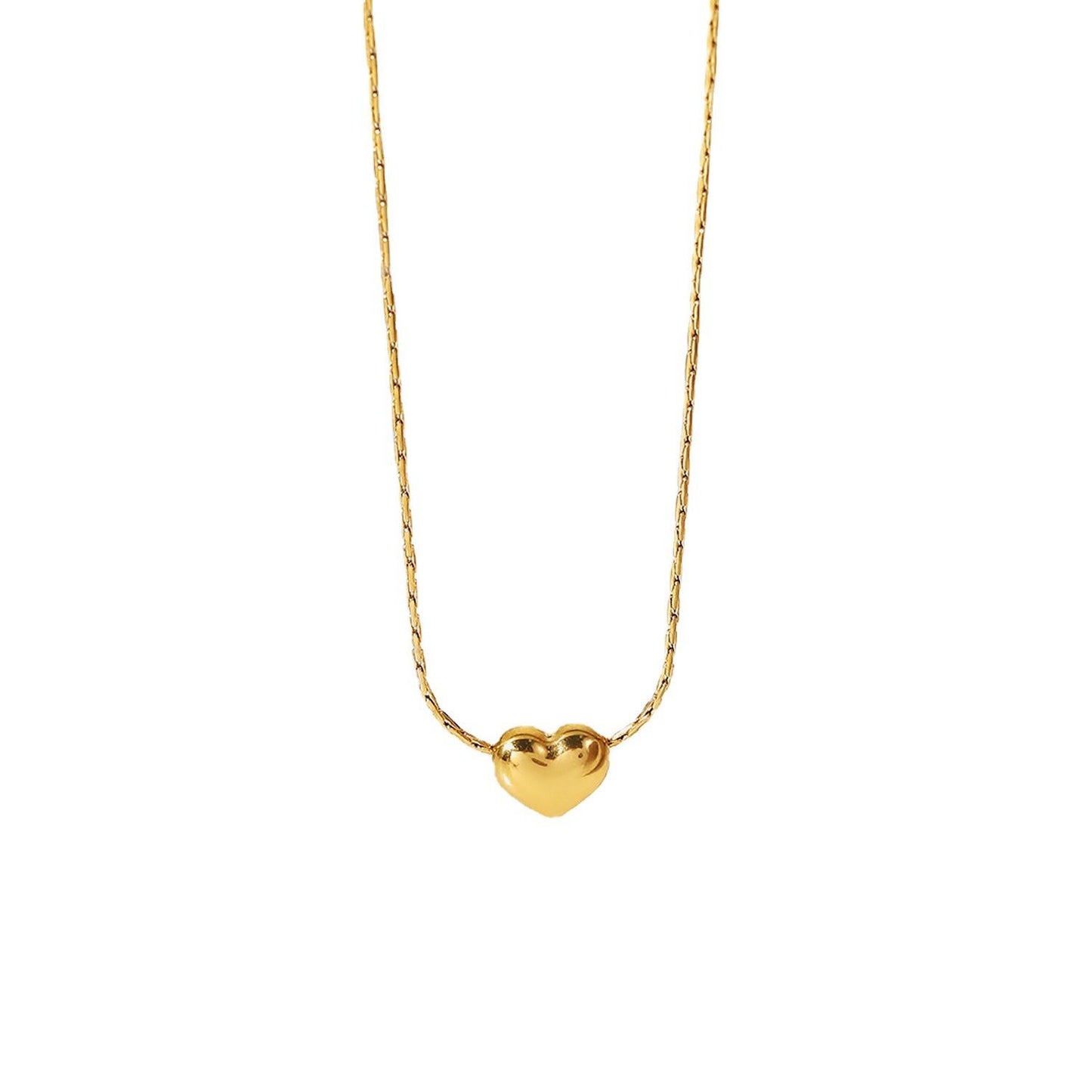 Emma Heart Necklace - 18K Gold Anti-Tarnish