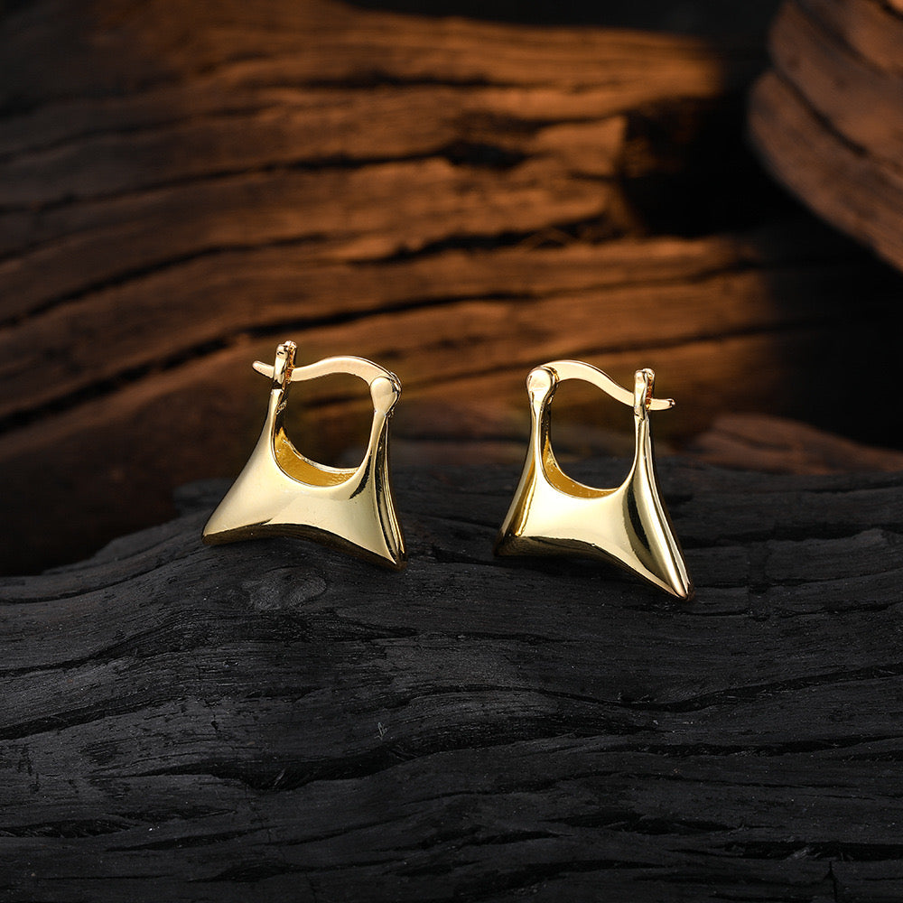 Fiora Radiance Earrings - 18K Gold Anti-Tarnish