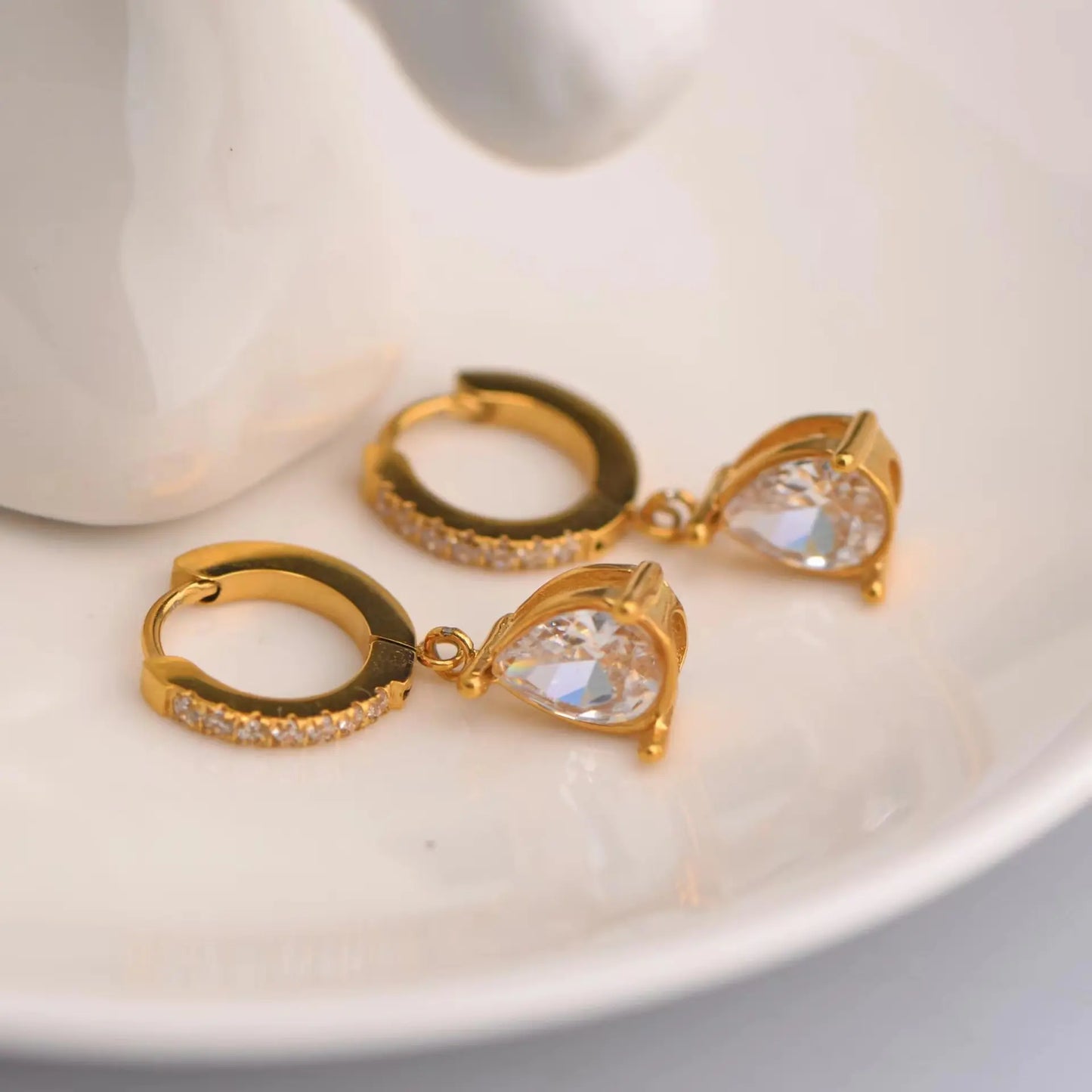 Mirza Huggies - 18K Gold Anti-Tarnish