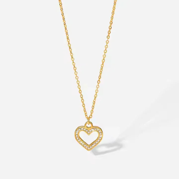 Lilyana Dainty Necklace - 18K Gold Anti-Tarnish