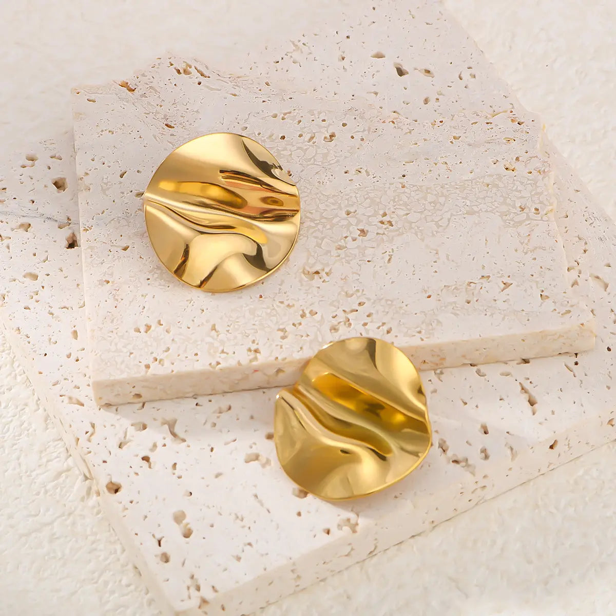 Pragya Statement Earrings - 18K Gold Anti-Tarnish