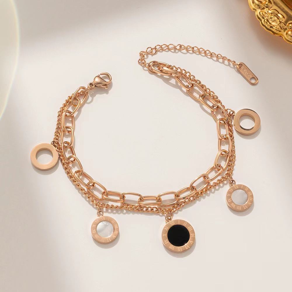 Eternity Rose Gold Bracelet – 18K Gold Anti-Tarnish