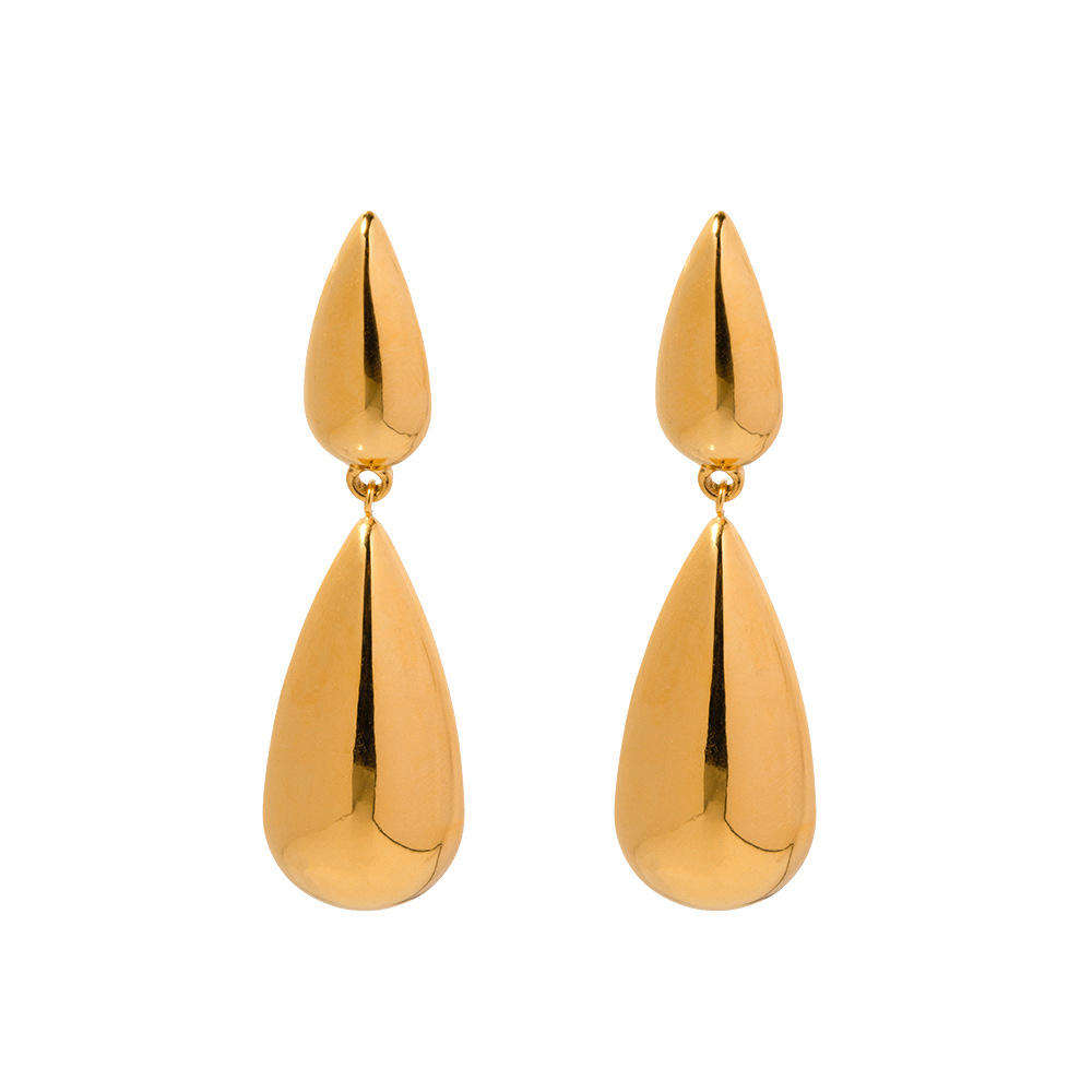 Advika Drop Earrings - 18K Gold Anti-Tarnish