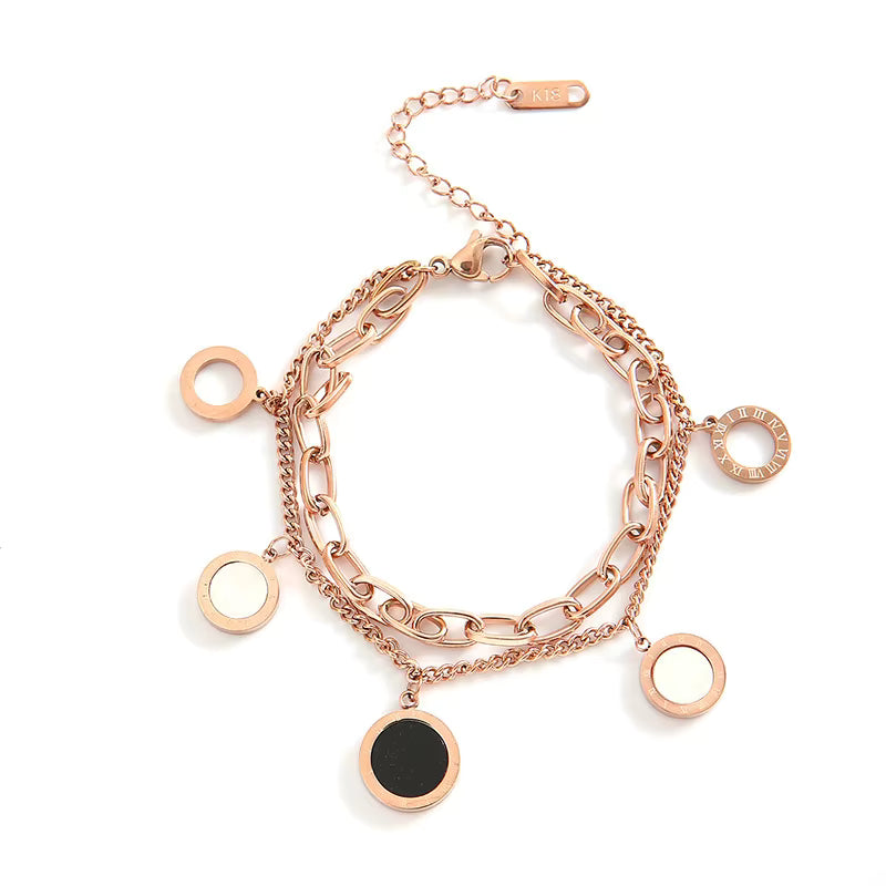 Eternity Rose Gold Bracelet – 18K Gold Anti-Tarnish