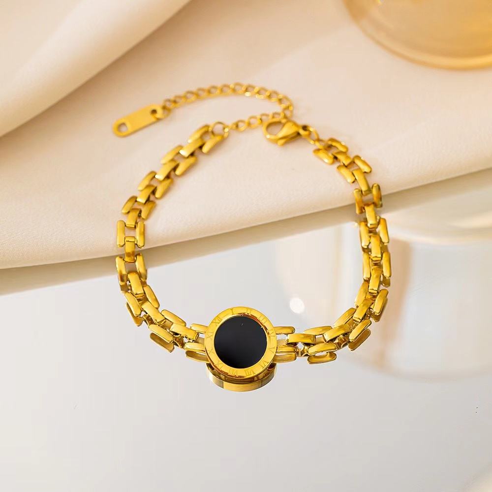 Roman Chain Bracelet – 18K Gold Anti-Tarnish