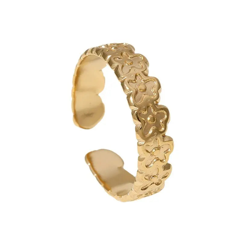 Neha Minimal Ring - 18K Gold Plated