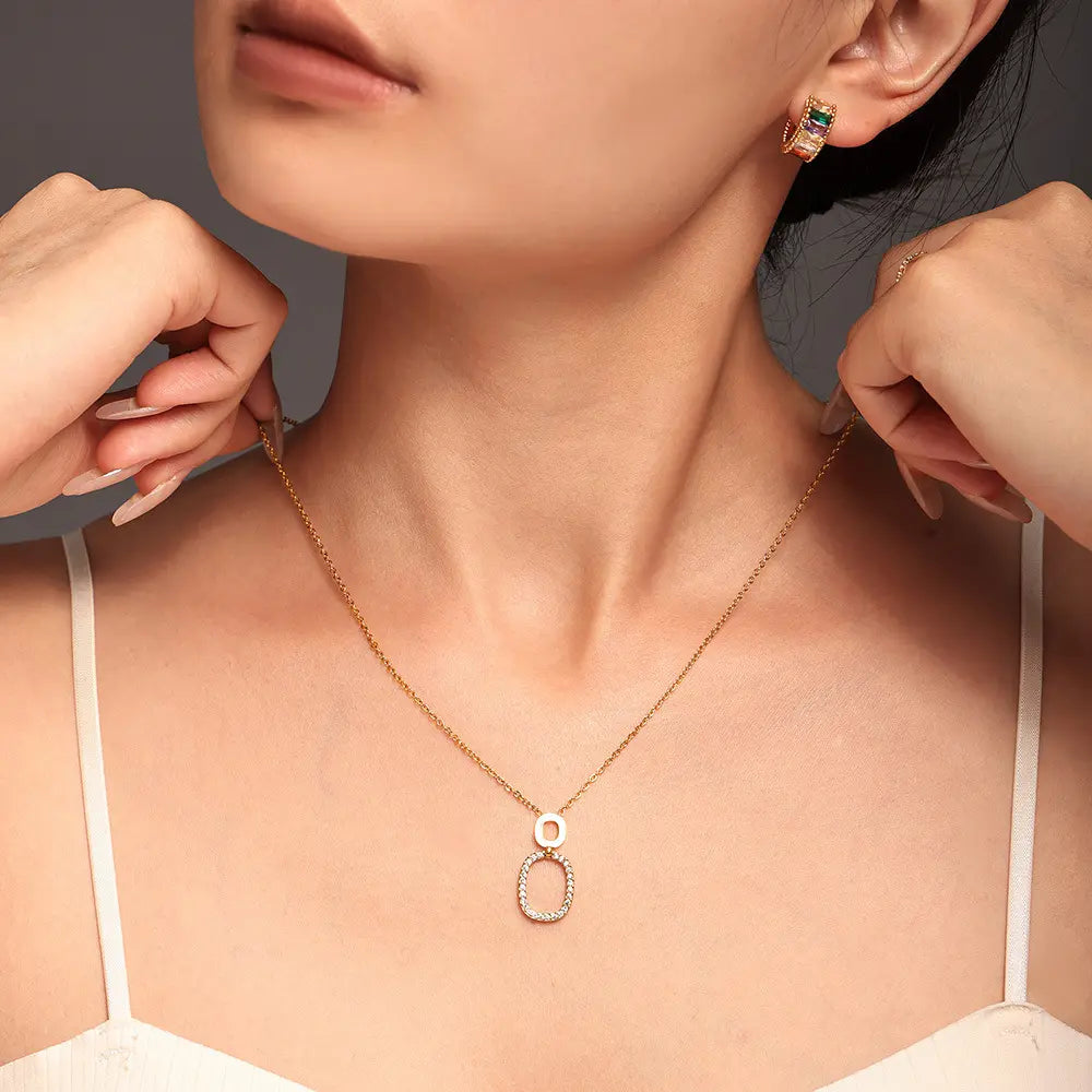 Laura Minimal Necklace - 18K Gold Anti-Tarnish