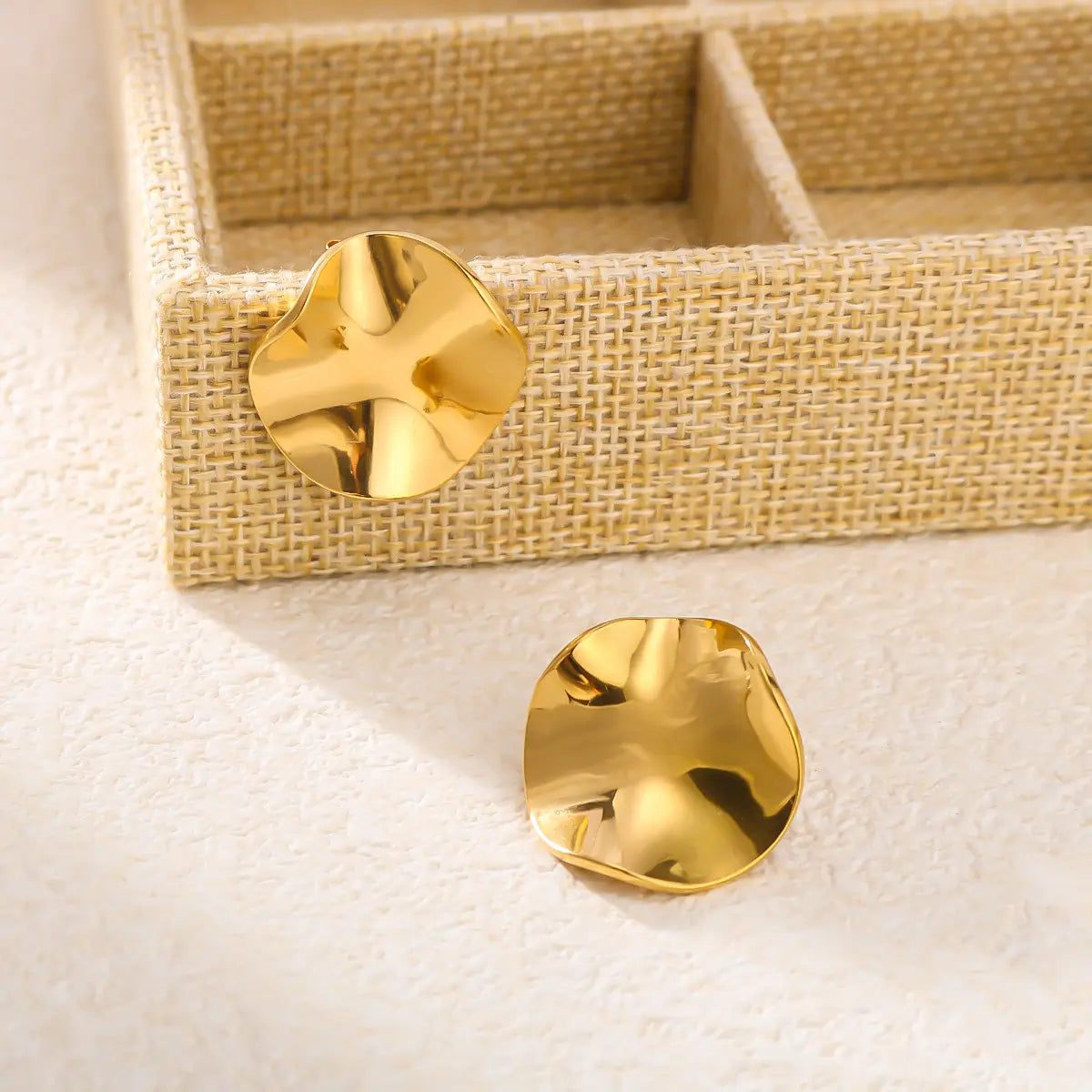 Pragya Statement Earrings - 18K Gold Anti-Tarnish