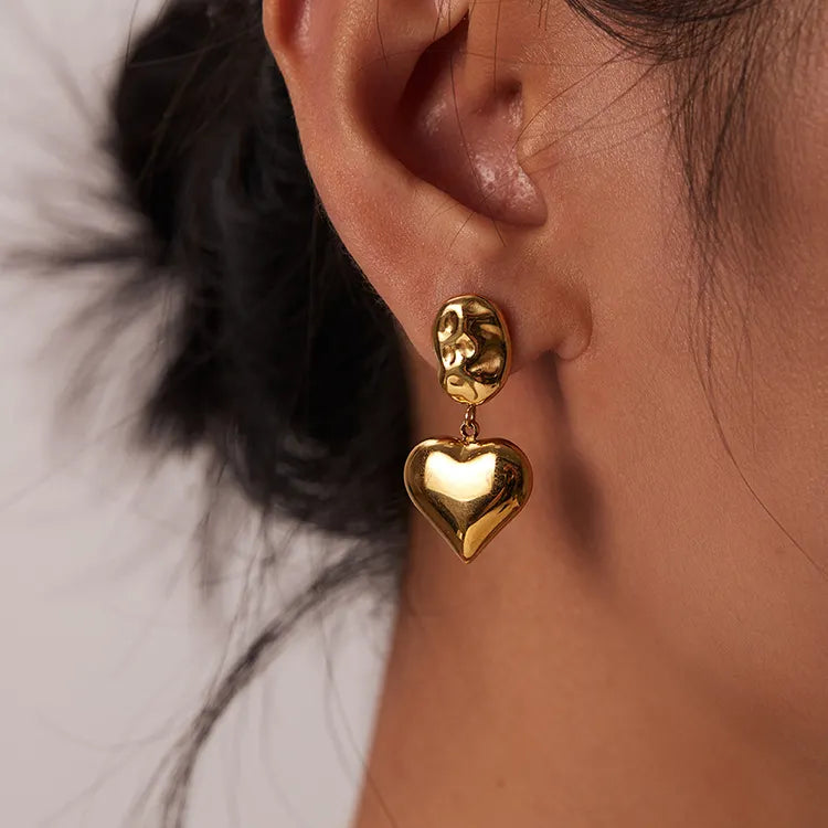 Melanie Amora Earrings – 18K Gold Anti-Tarnish