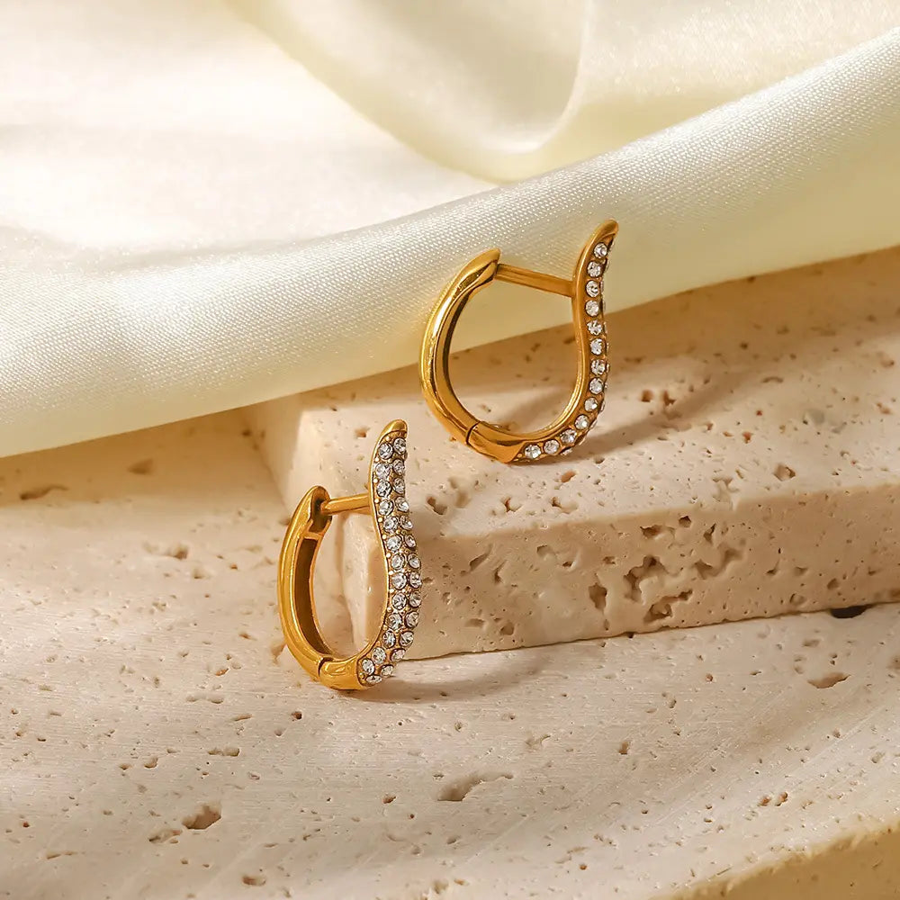 Shreya Cuff Earring - 18K Gold Anti-Tarnish