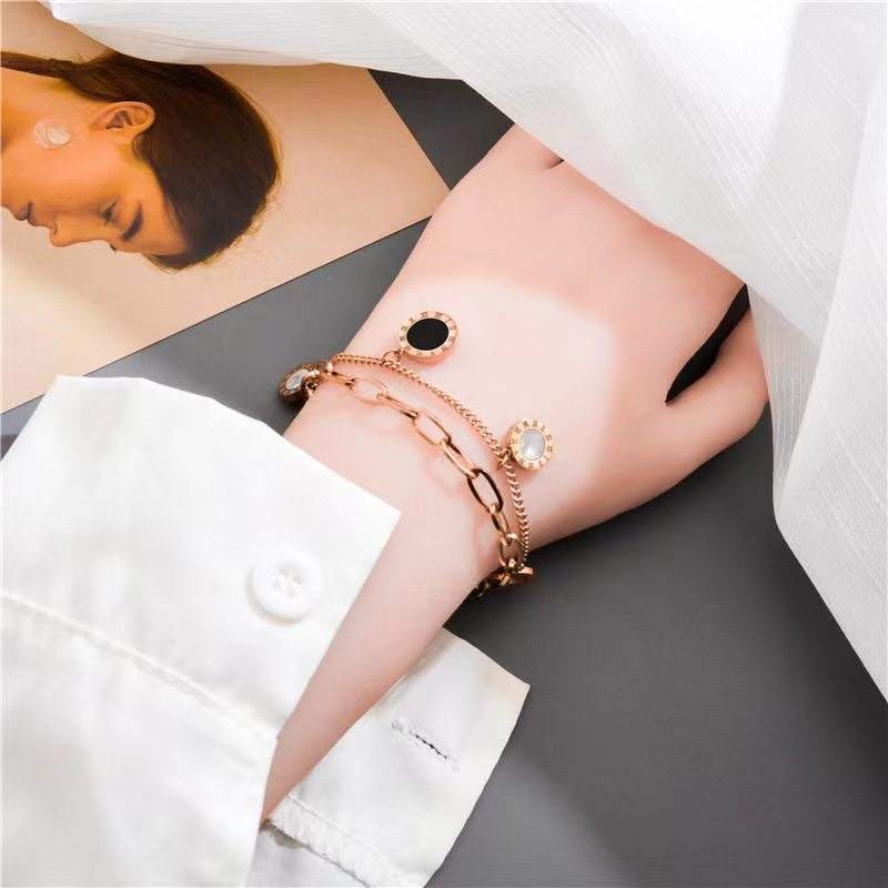 Eternity Rose Gold Bracelet – 18K Gold Anti-Tarnish