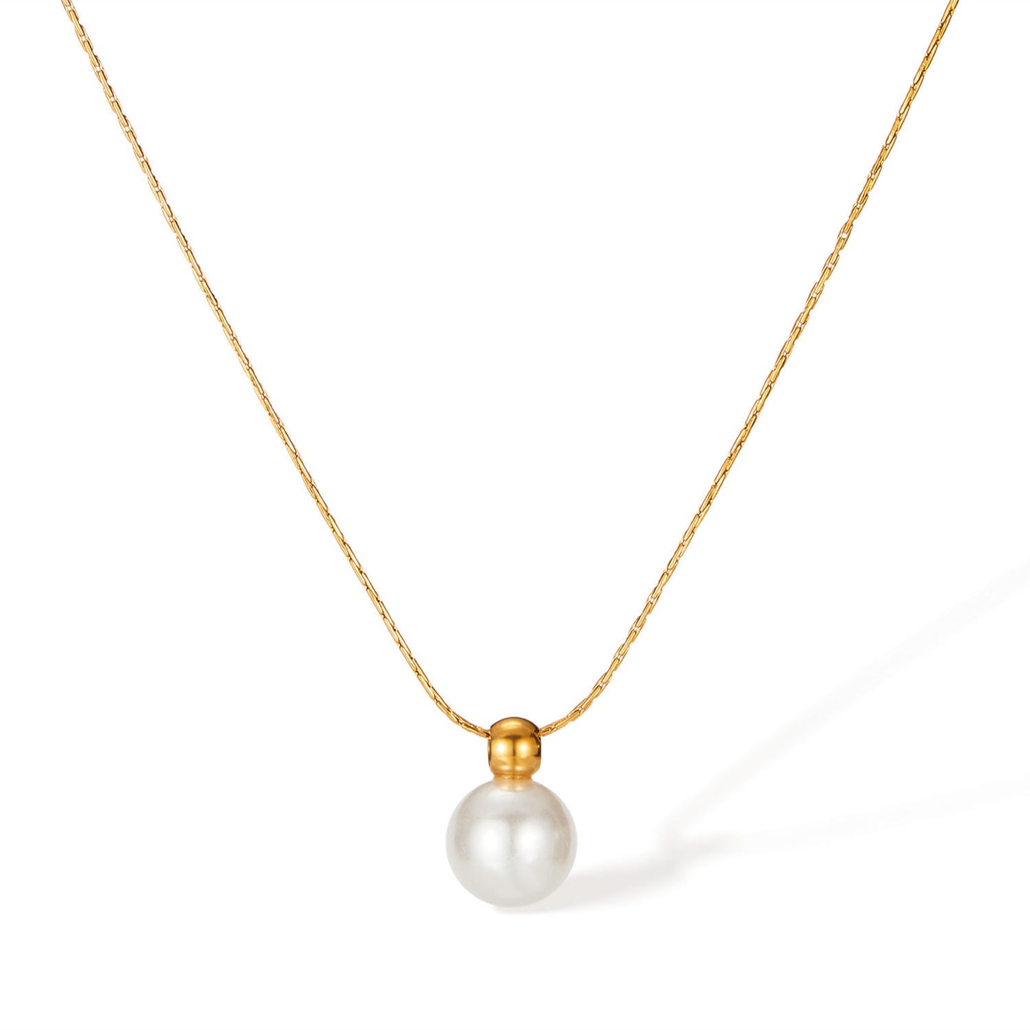 Hestia Orb Necklace - 18K Gold Anti-Tarnish