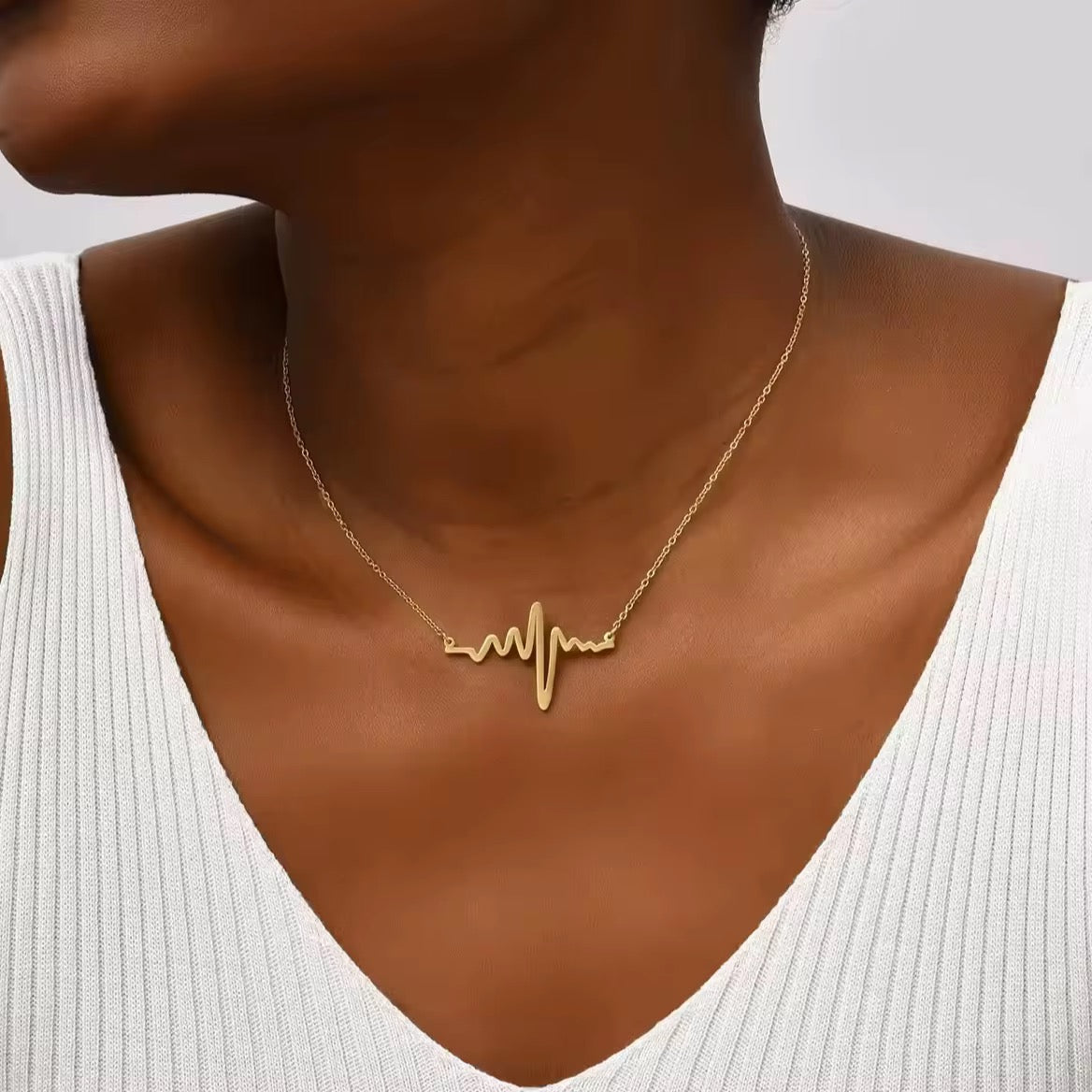 Liora Rhythm Necklace - 18K Gold Anti-Tarnish