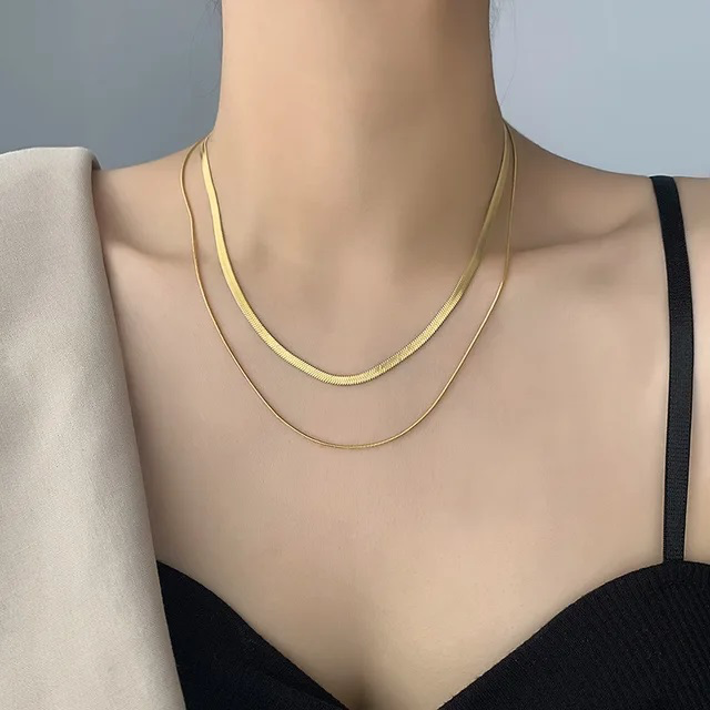 Mila Layered Necklace - 18K Gold Anti-Tarnish