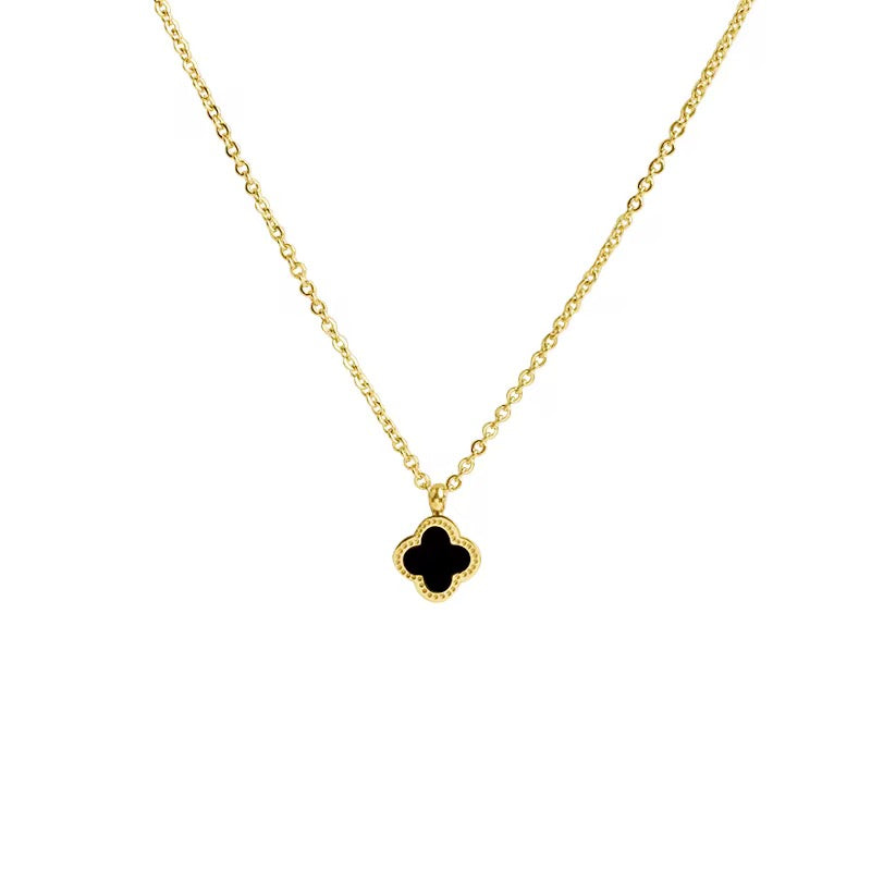 Zara Clover Necklace – 18K Gold Anti-Tarnish