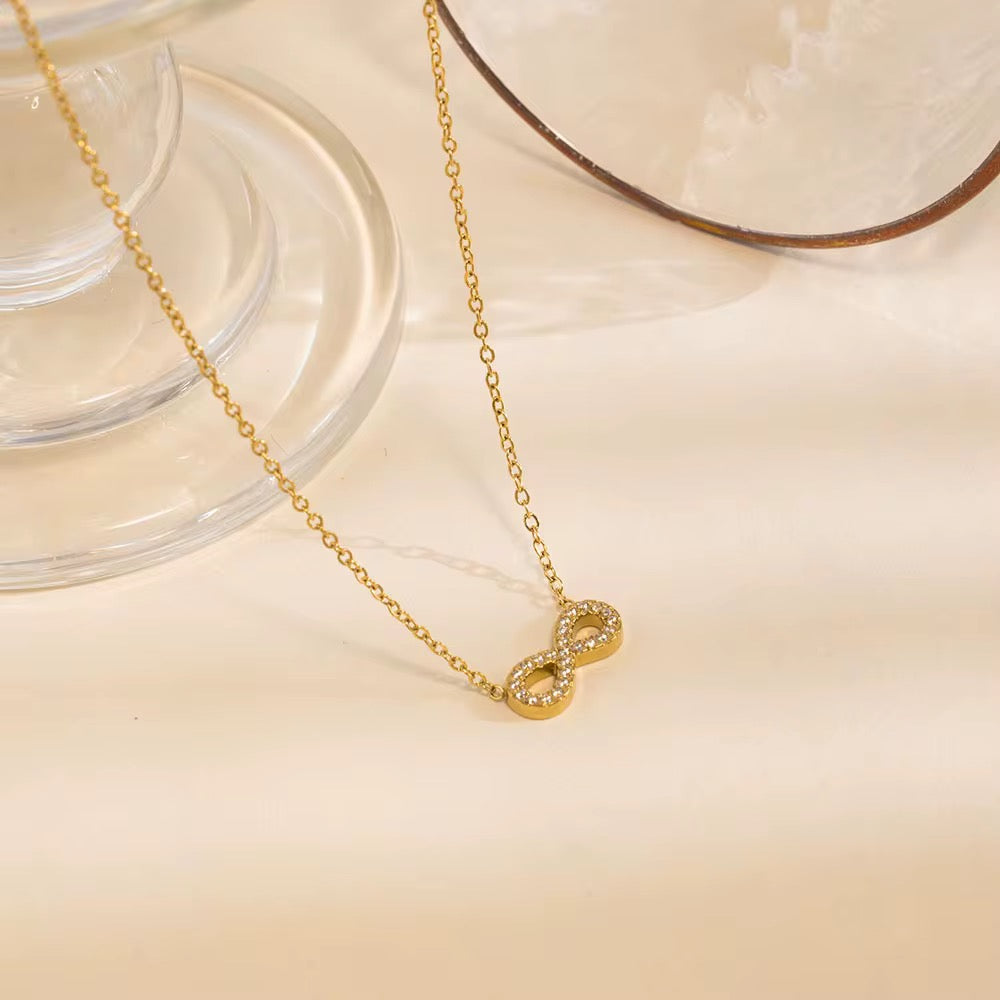 Navi Infinity Minimal Necklace - 18K Gold Anti-Tarnish