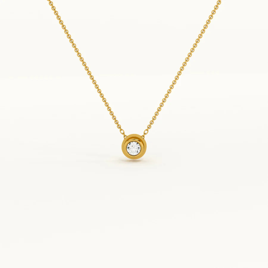 Lena Minimal Necklace - 18K Gold Anti-Tarnish