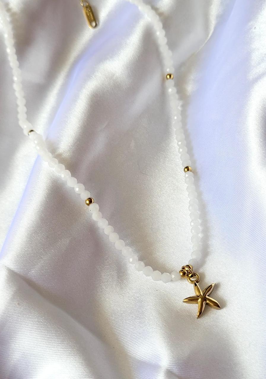 Elle Marina Necklace - 18K Gold Anti-Tarnish