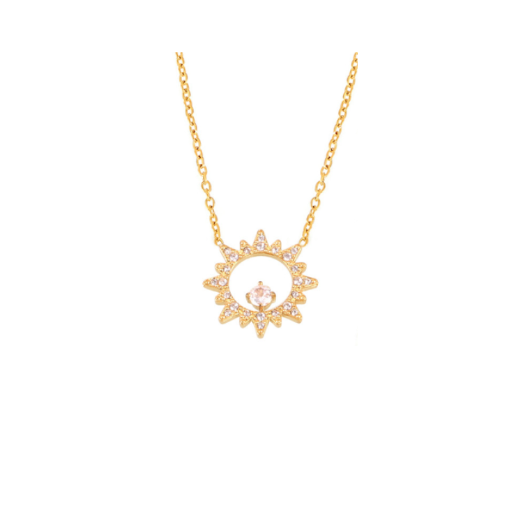 Sahara Minimal Necklace - 18K Gold Anti-Tarnish