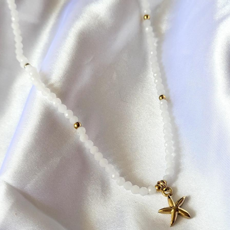 Elle Marina Necklace - 18K Gold Anti-Tarnish