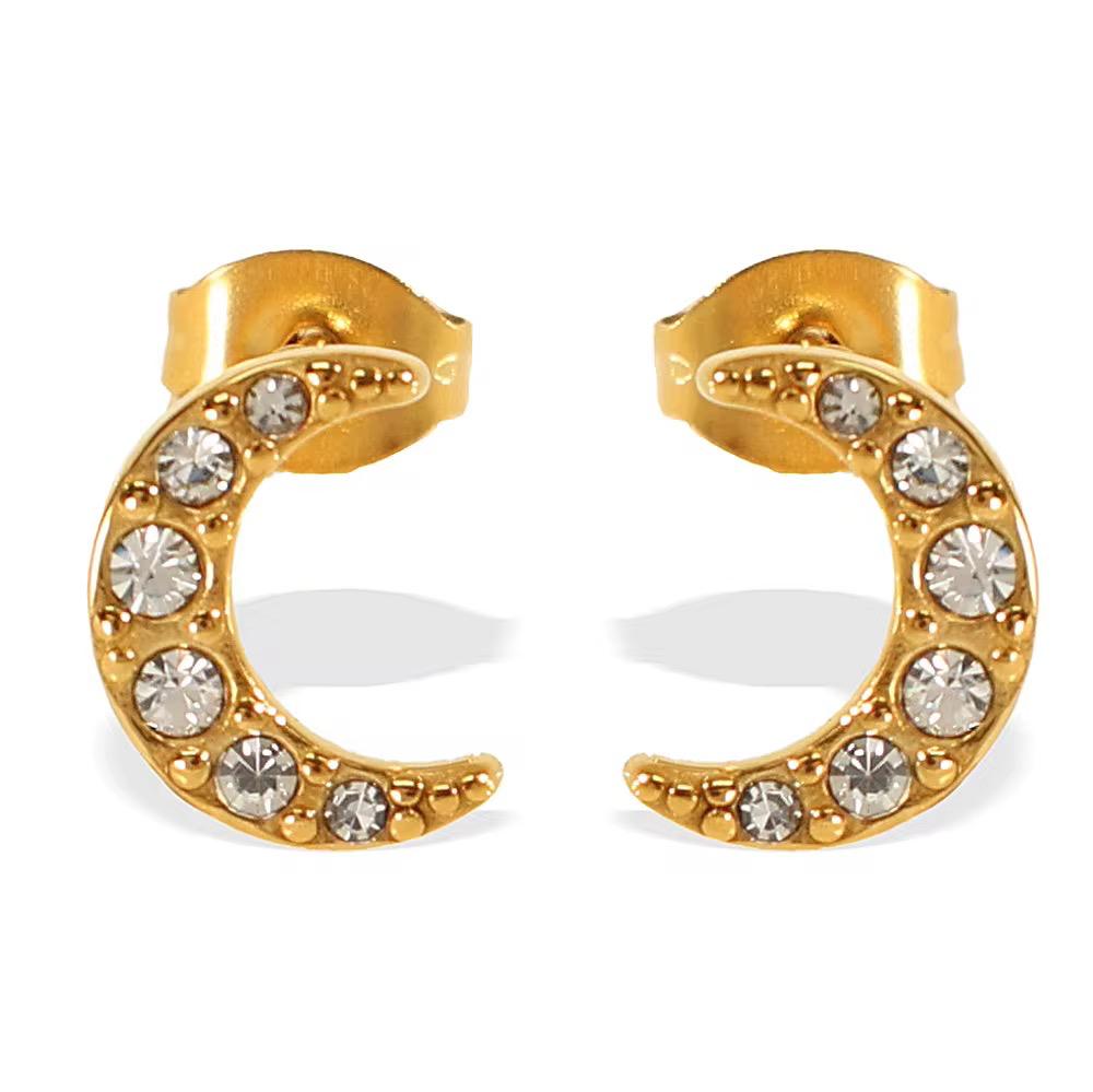Nila Dainty Earrings - 18K Gold Anti-Tarnish