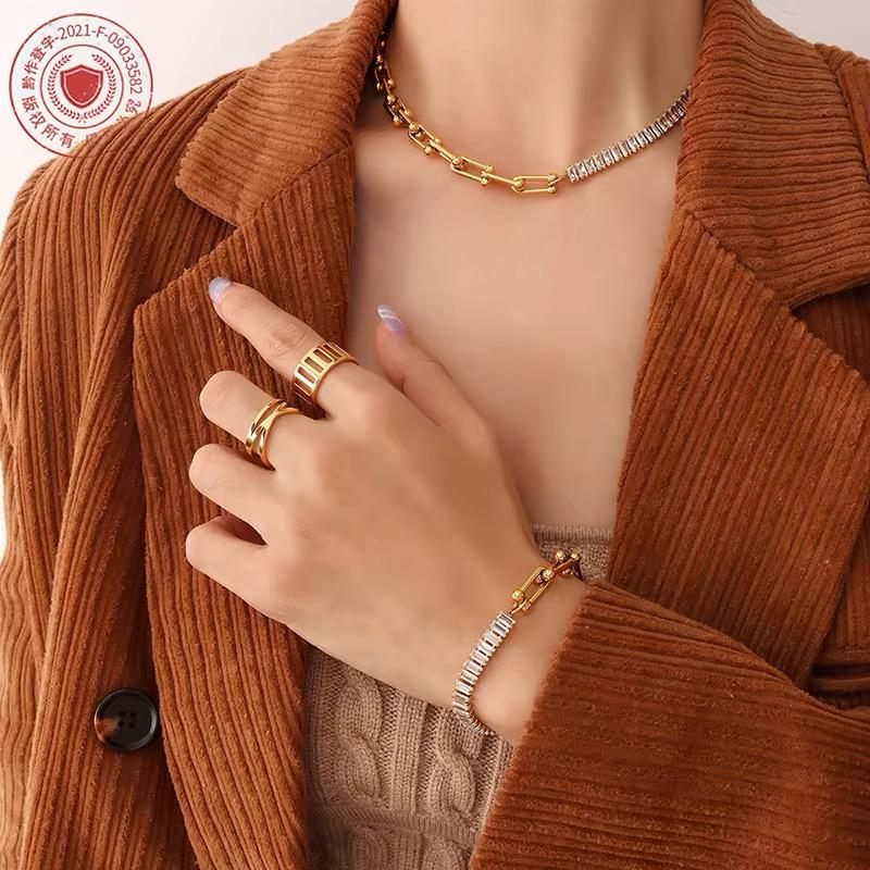 Tilly Chunky Necklace - 18K Gold Anti-Tarnish