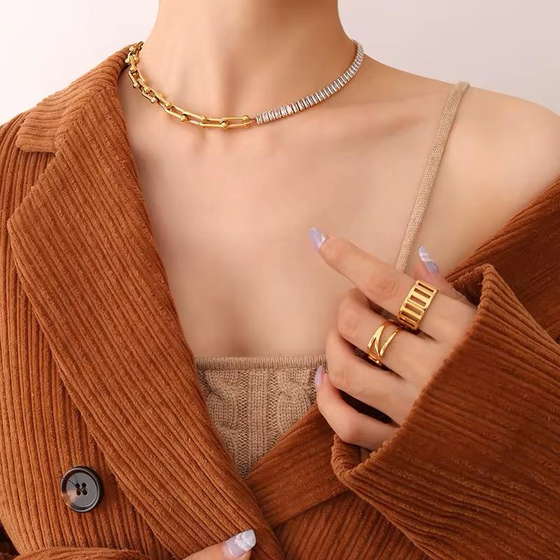Tilly Chunky Necklace - 18K Gold Anti-Tarnish