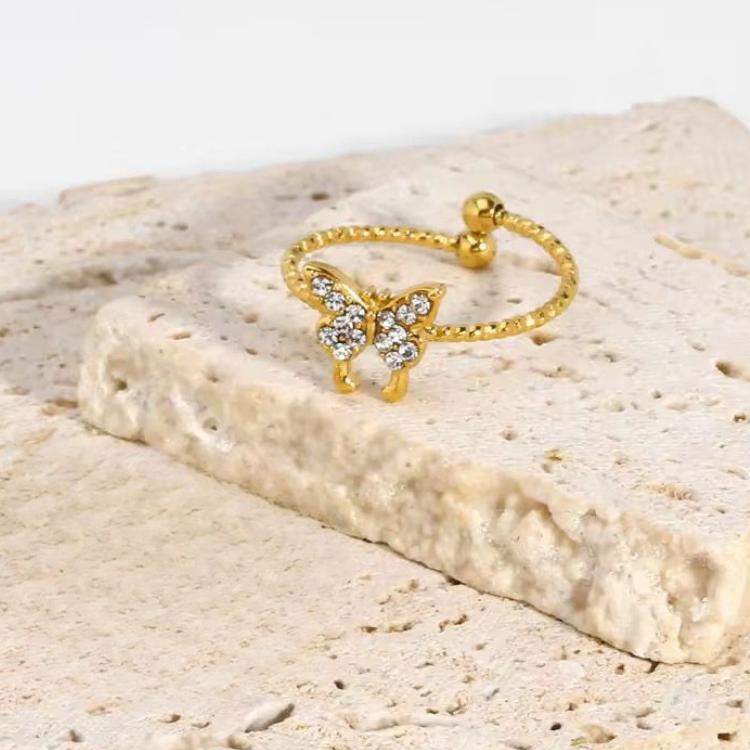 Kala Minimal Ring - 18K Gold Anti-Tarnish