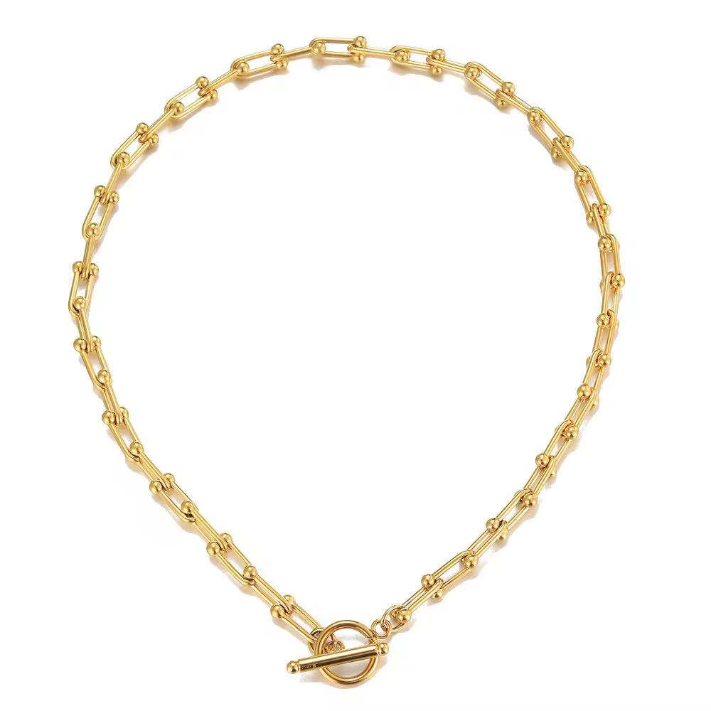 Andrea Chunky Necklace - 18K Gold Anti-Tarnish