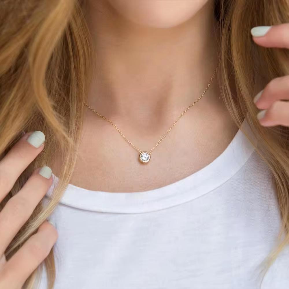 Lena Minimal Necklace - 18K Gold Anti-Tarnish