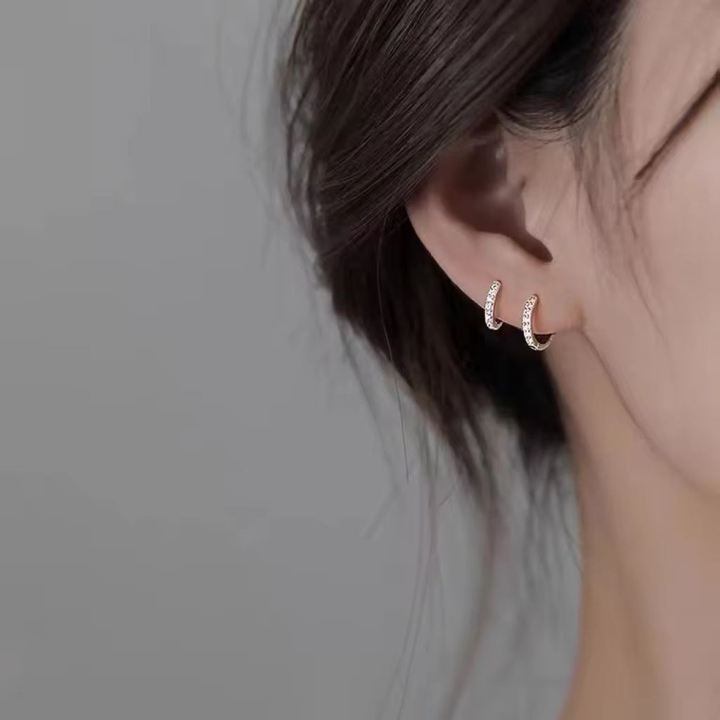 Rupal Dainty Earrings - 18K Gold Anti-Tarnish