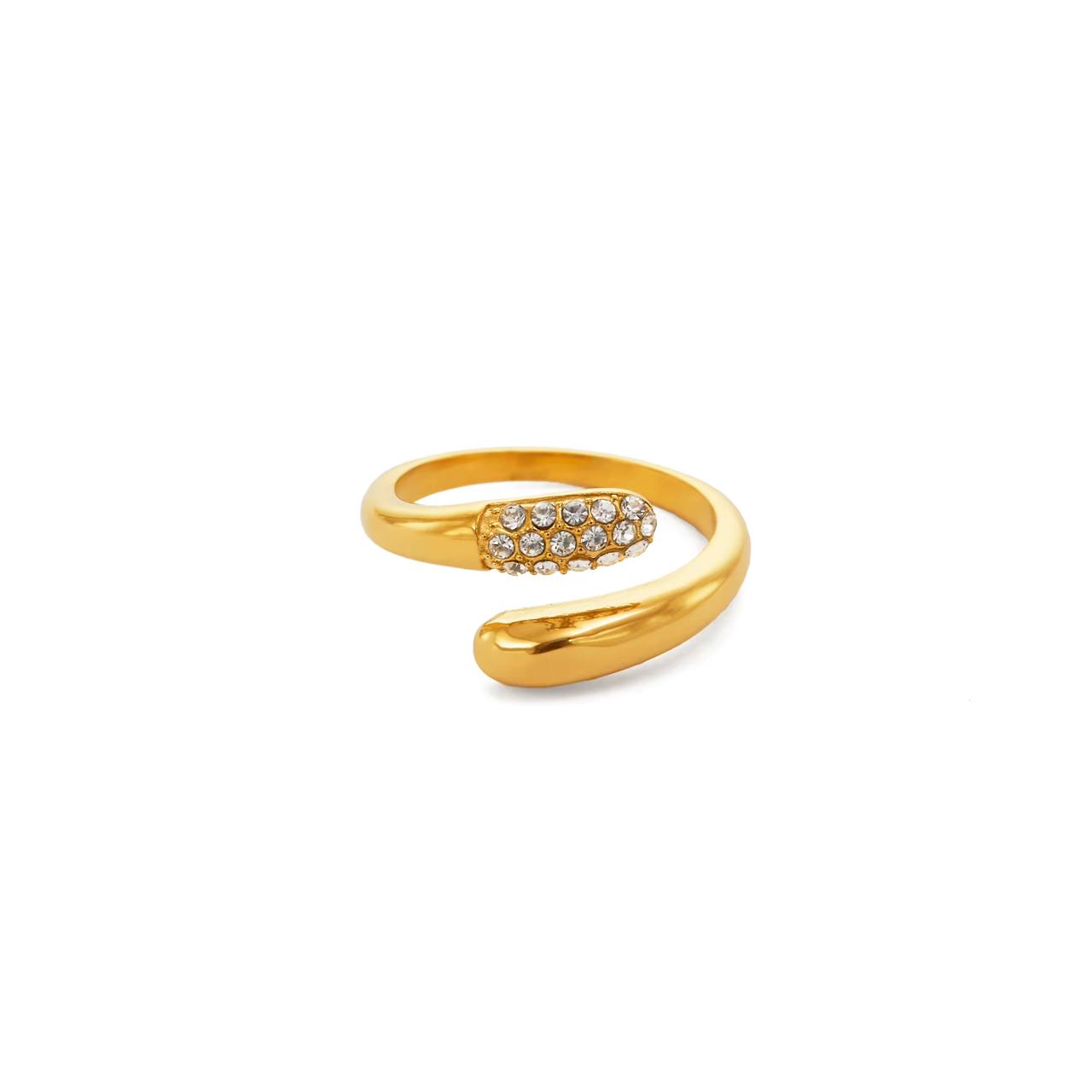 Adhira Minimal Ring- 18K Gold Anti-Tarnish