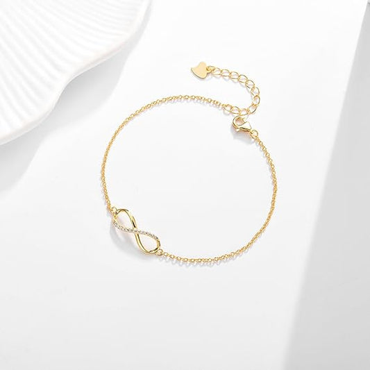 Infinity Bracelet - 18K Gold Anti-Tarnish