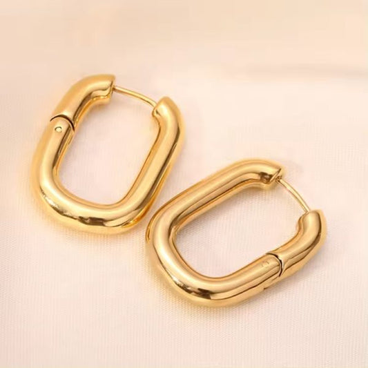 Aitana Hoop Earrings - 18K Gold Anti-Tarnish