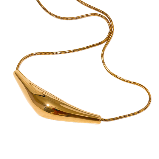 Alicia Solis Necklace - 18K Gold Anti-Tarnish