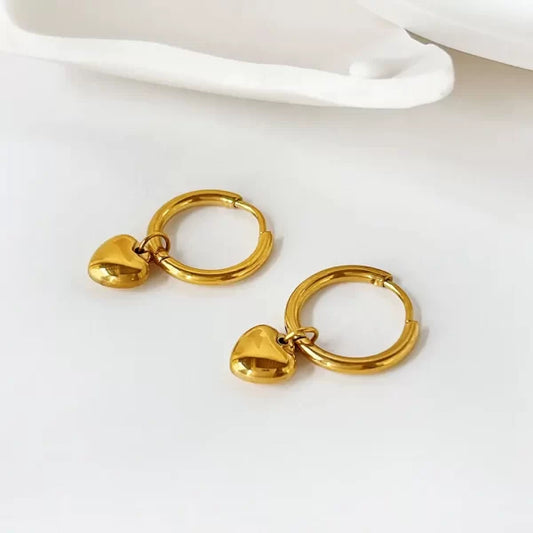 Anika Astra Hoops - 18K Gold Anti-Tarnish