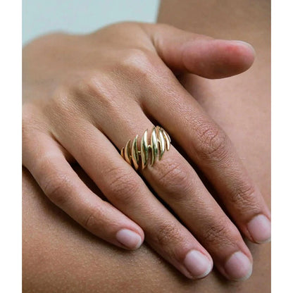 Blakely Luxe - 18K Gold Anti-Tarnish Ring