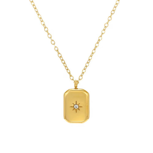 Elena Star Necklace - 18K Gold Anti-Tarnish