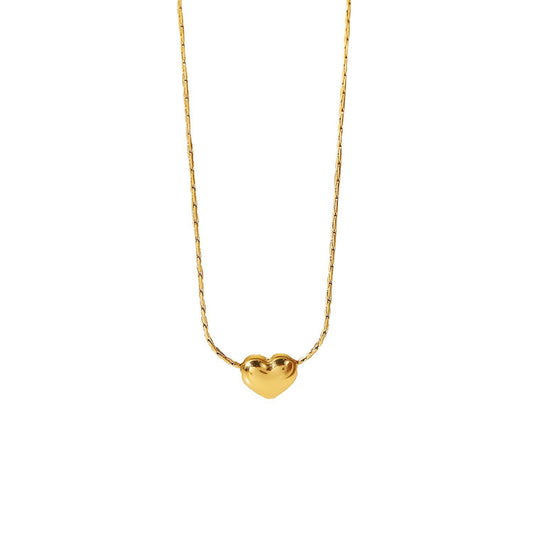 Emma Heart Necklace - 18K Gold Anti-Tarnish