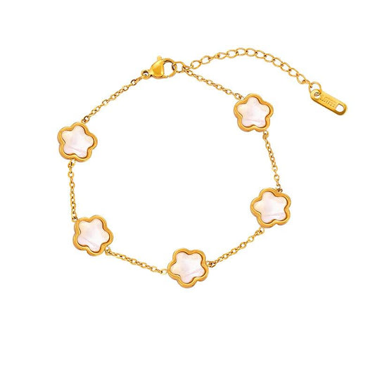 Flower Shell Bracelet