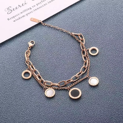 Eternity Rose Gold Bracelet – 18K Gold Anti-Tarnish