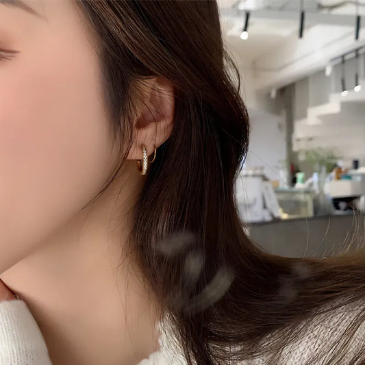 Diva Twina Hoops - 18K Gold Anti-Tarnish