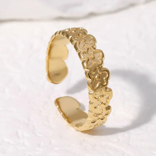 Neha Minimal Ring - 18K Gold Plated