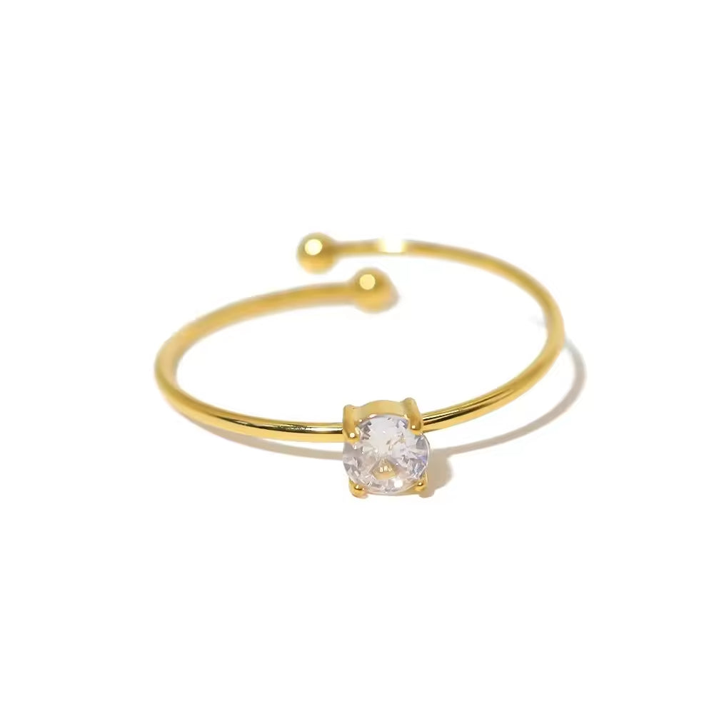 Rivana Minimalistic Ring - 18K Gold Anti-Tarnish