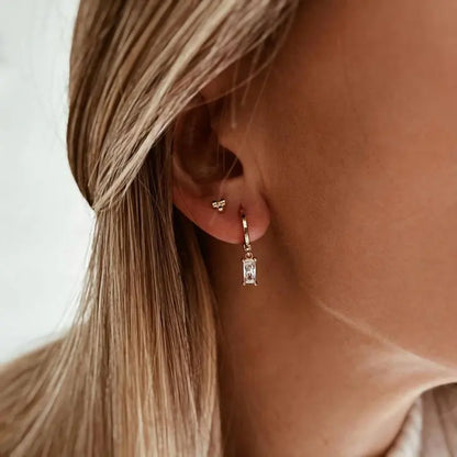 Cathy Huggies - 18K Gold Plated Earrings