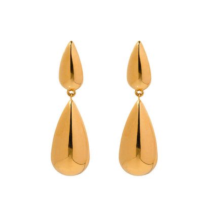 Advika Drop Earrings - 18K Gold Anti-Tarnish