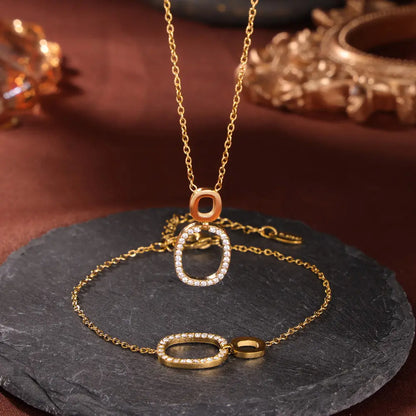 Laura Minimal Necklace - 18K Gold Anti-Tarnish