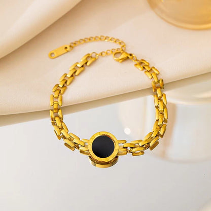 Roman Chain Bracelet – 18K Gold Anti-Tarnish
