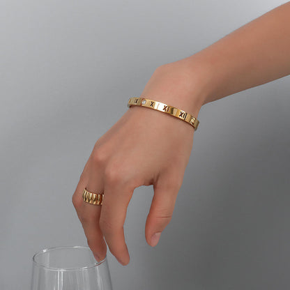 Eternal Time Bracelet – 18K Gold Anti-Tarnish
